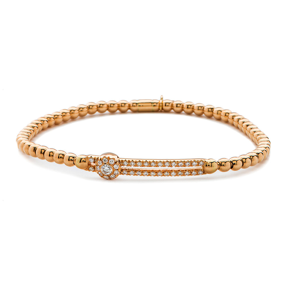 Brazalete Tresore Stretch  oro/plata