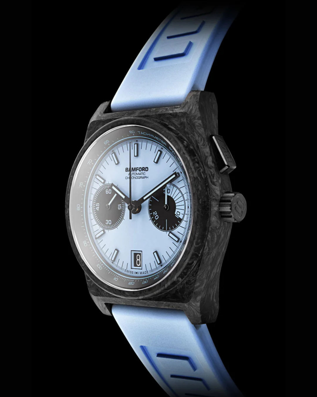 B347 CARBON AQUA BLUE