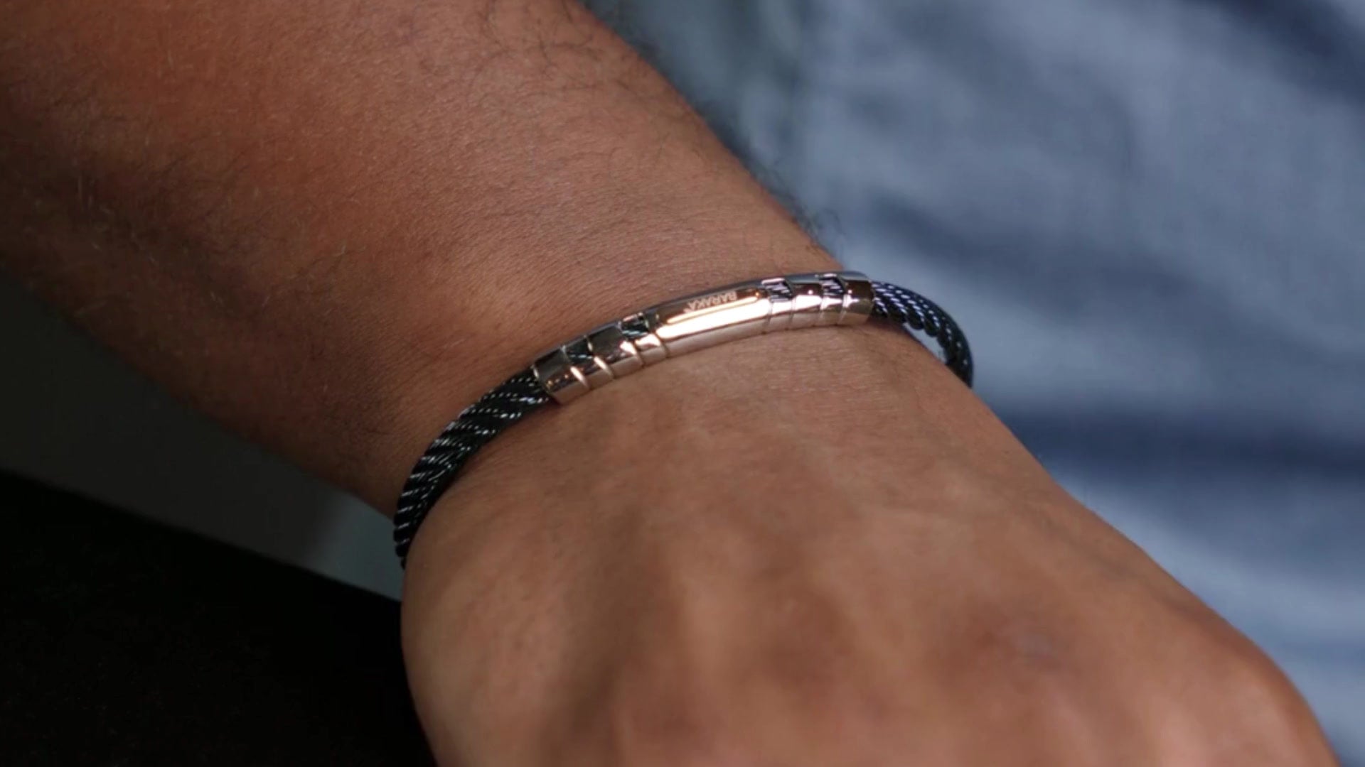 Barakà BR33200 | 316L Marine Steel & Diamonds