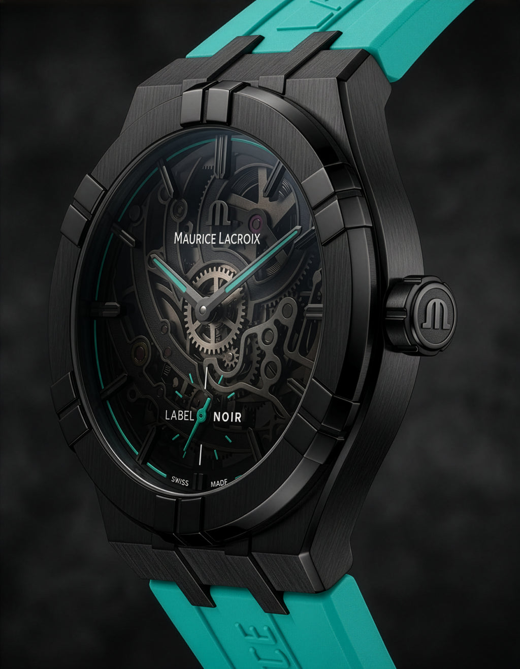 AIKON AUTOMATIC SKELETON LABEL NOIR EDICIÓN LIMITADA