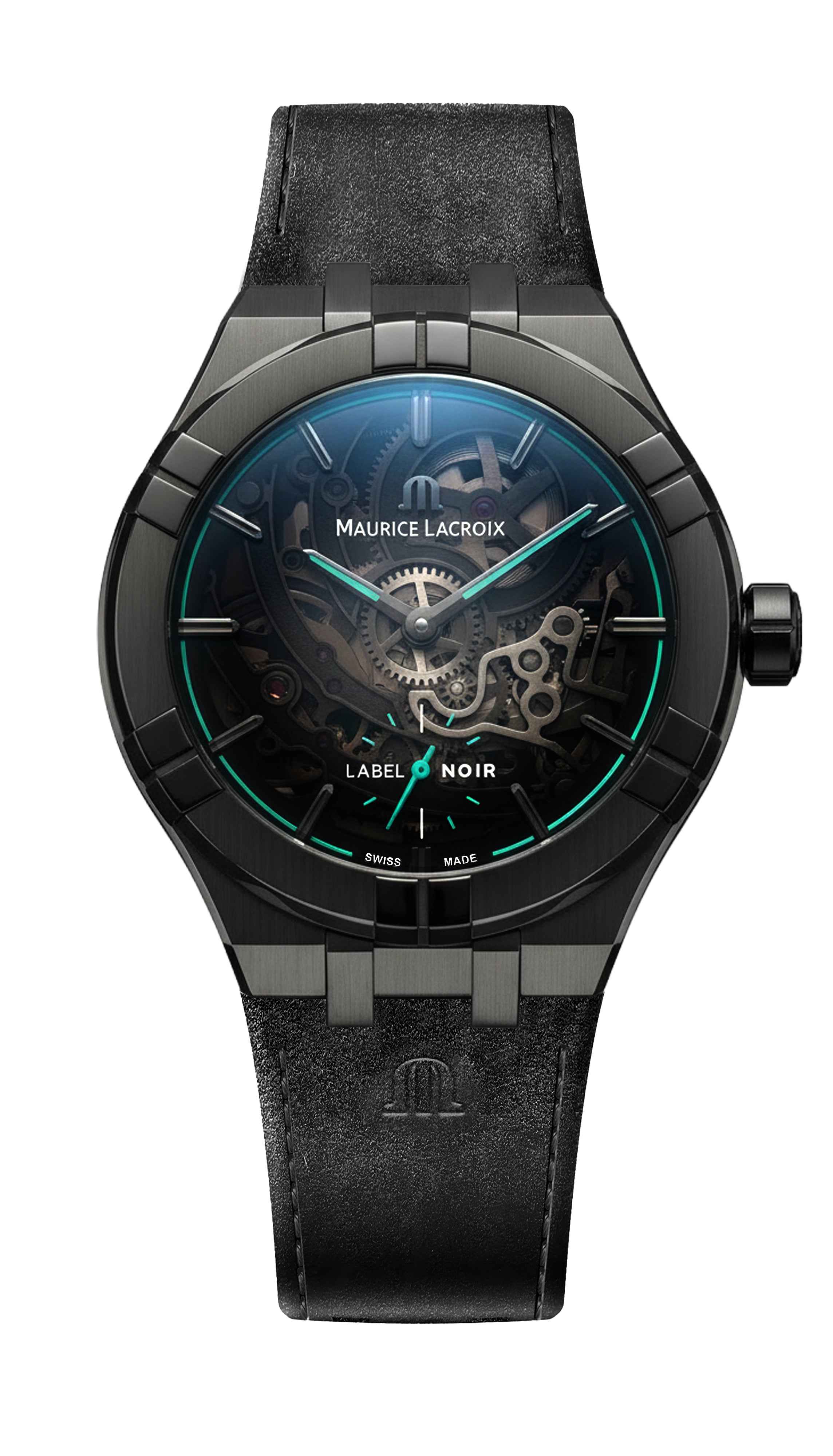 AIKON AUTOMATIC SKELETON LABEL NOIR LIMITED EDITION