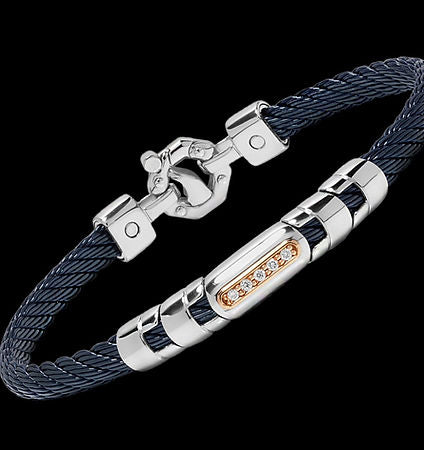 Barakà BR33200 | 316L Marine Steel & Diamonds