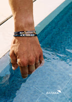 Barakà BR33200 | 316L Marine Steel & Diamonds