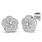 PENDIENTES BLOOMY CON DIAMANTES