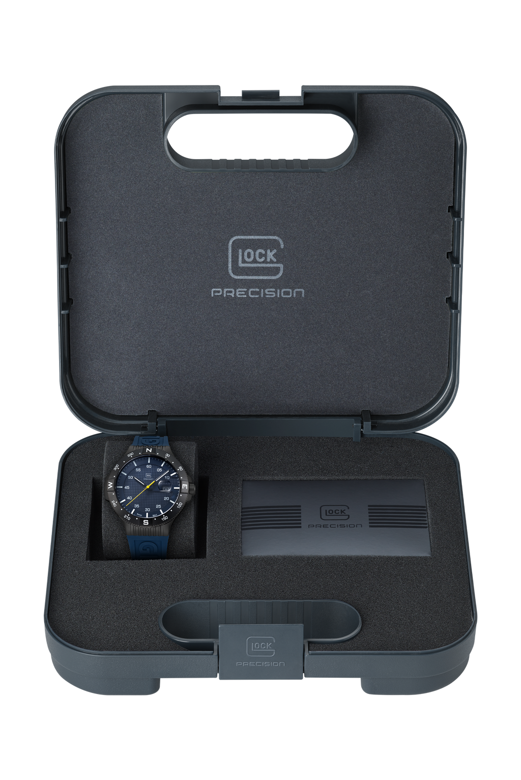 GLOCK PRECISION AZUL Y GRIS PLOMO EDICIÓN GW-15-2-22