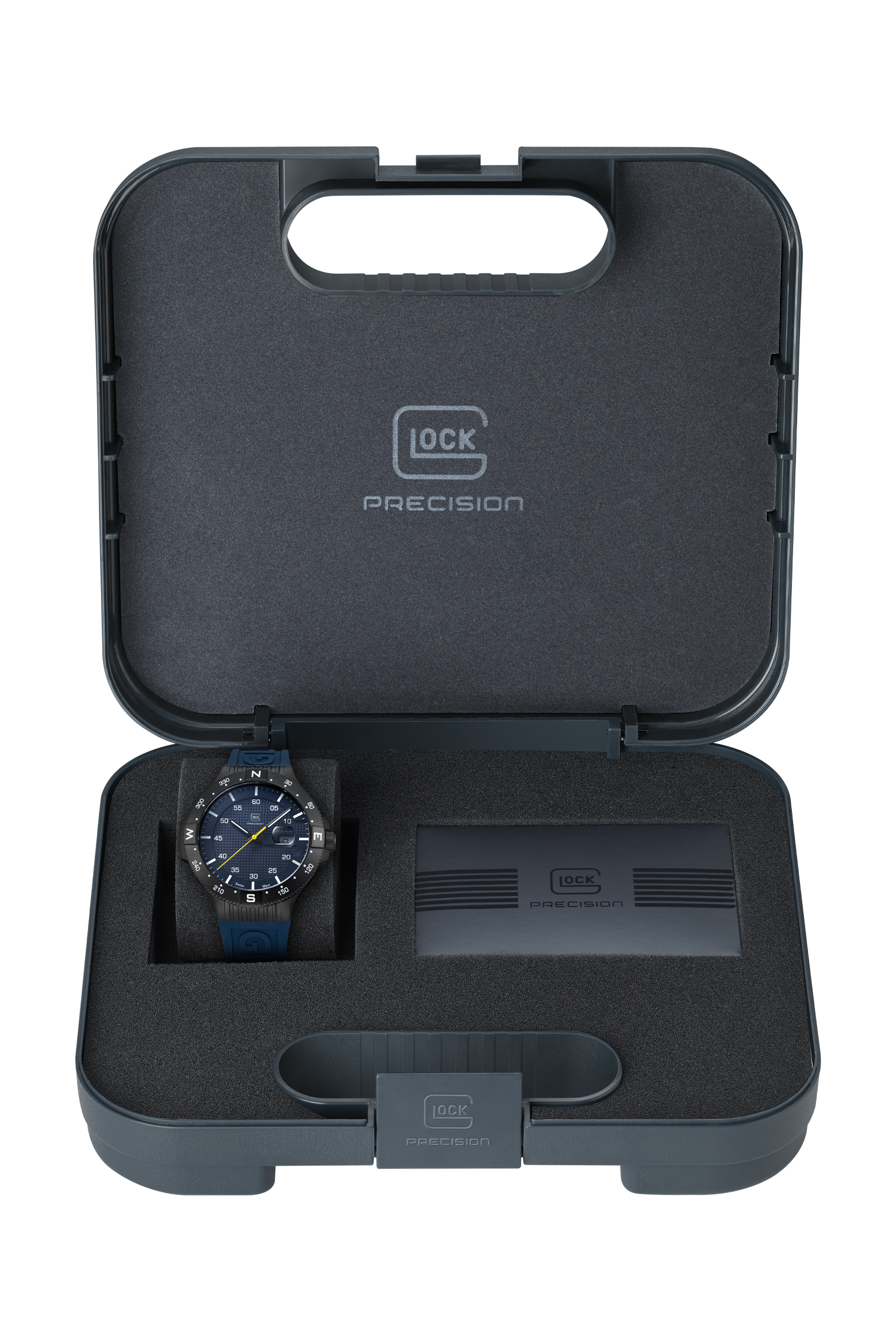 GLOCK PRECISION AZUL Y GRIS PLOMO EDICIÓN GW-15-2-22