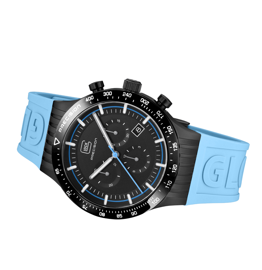 GLOCK PRECISION BLUE CHRONOGRAPH GW-34-2-24