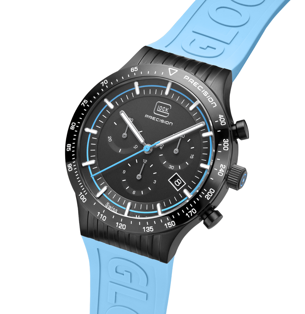 GLOCK PRECISION BLUE CHRONOGRAPH GW-34-2-24