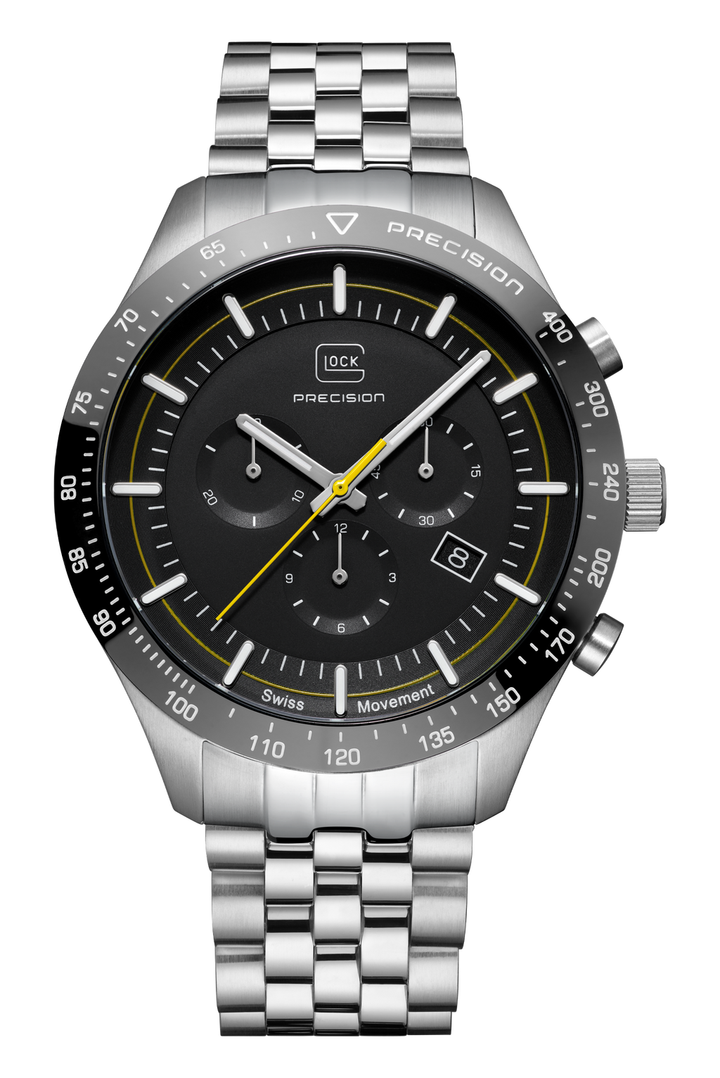 GLOCK STEEL EXECUTIVE CHRONOGRAPH GW-35-1-22