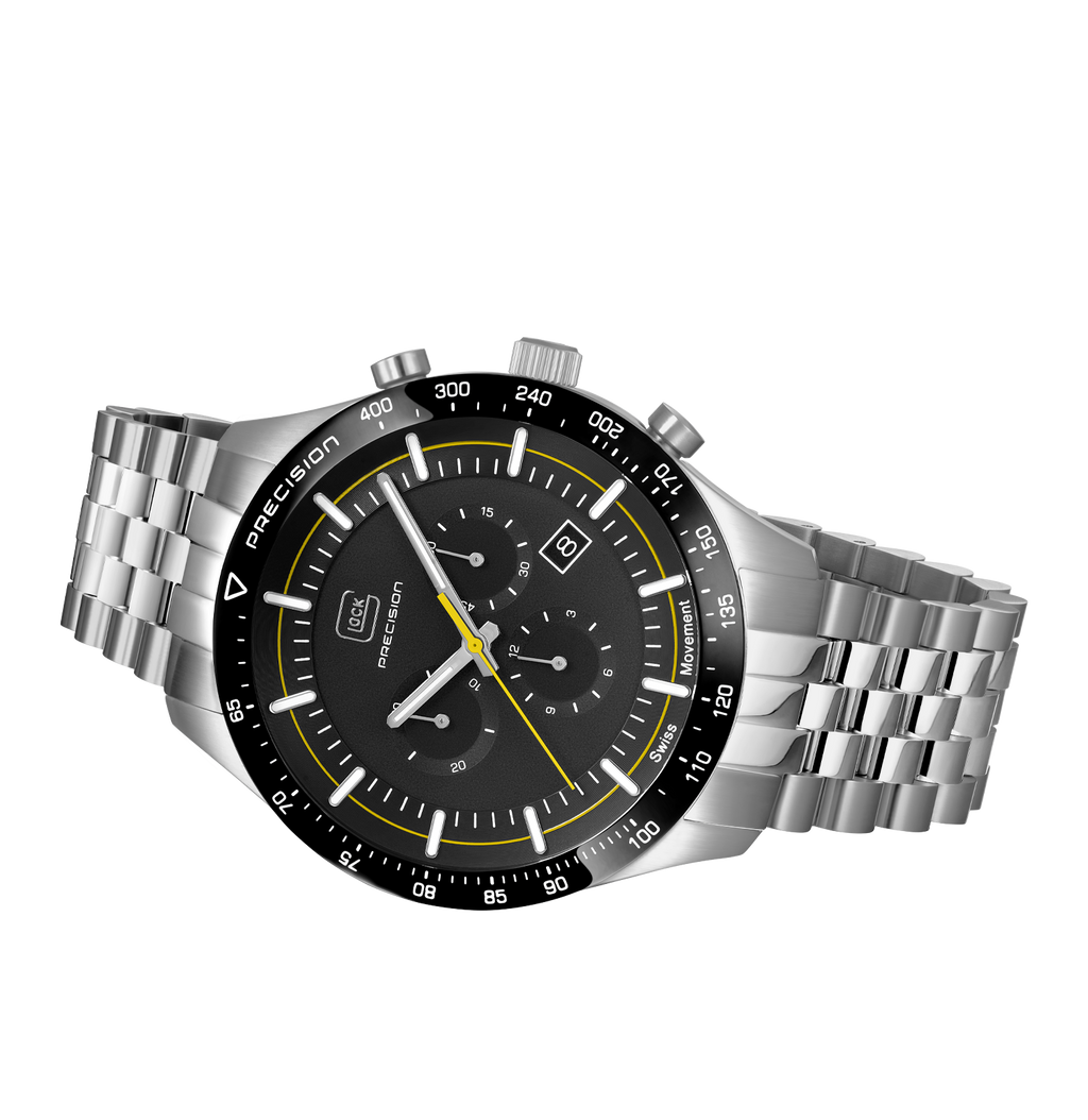 GLOCK STEEL EXECUTIVE CHRONOGRAPH GW-35-1-22