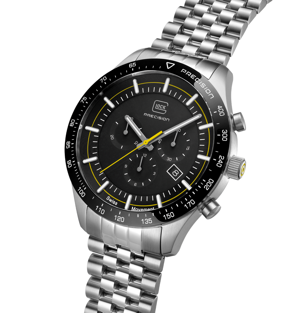 GLOCK STEEL EXECUTIVE CHRONOGRAPH GW-35-1-22