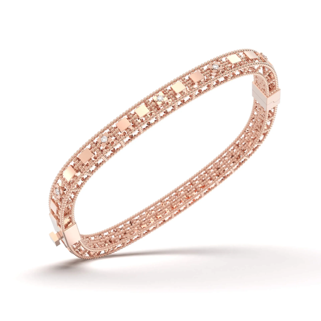 VERONA BANGLE WITH DIAMONDS - Joyas Cabochon