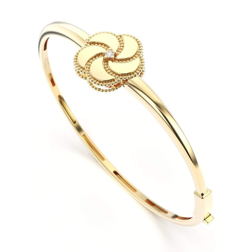 BLOOMY BRACELET WITH DIAMOND