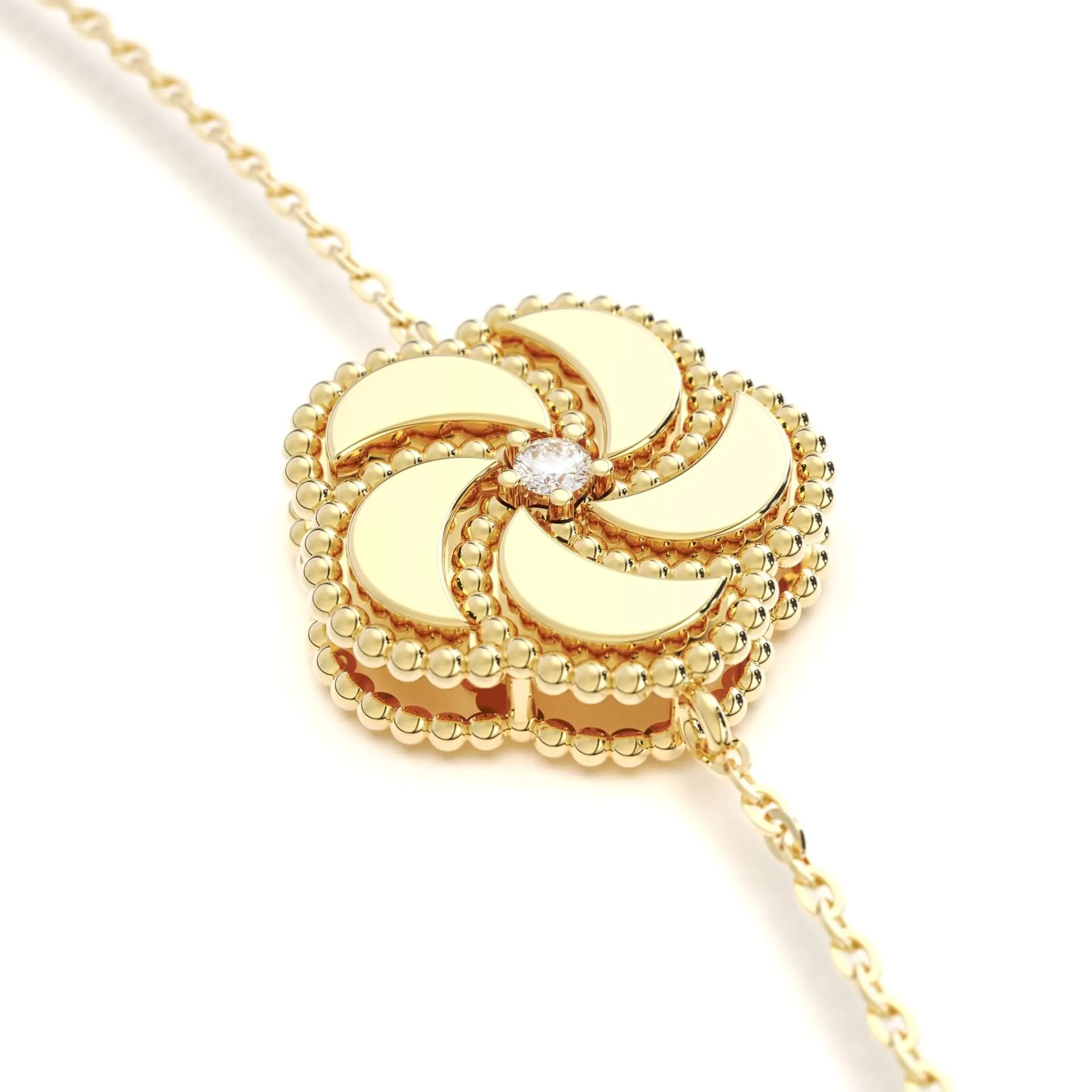 BRAZALETE BLOOMY CON DIAMANTE
